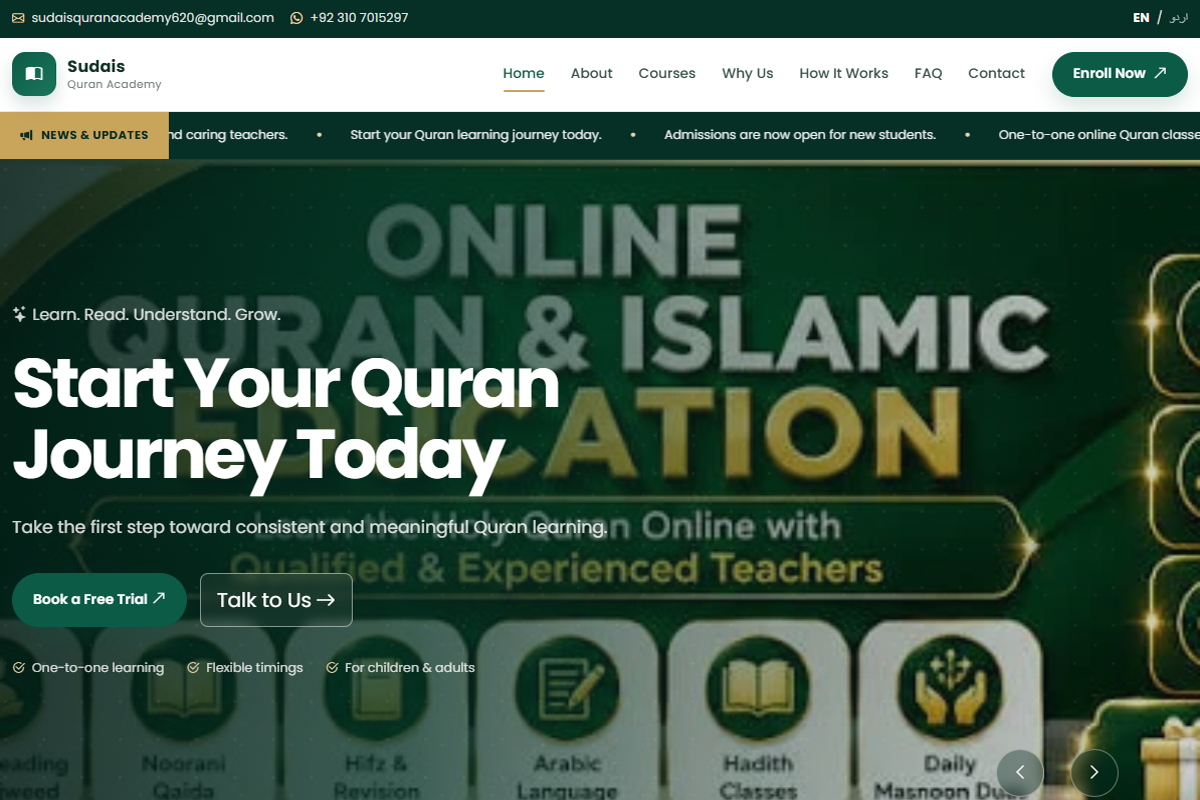Sudais Quran Academy